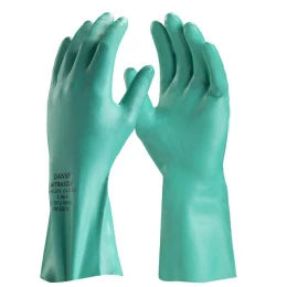 Luva Nitrílica Verde Nitrogreen Super Safety