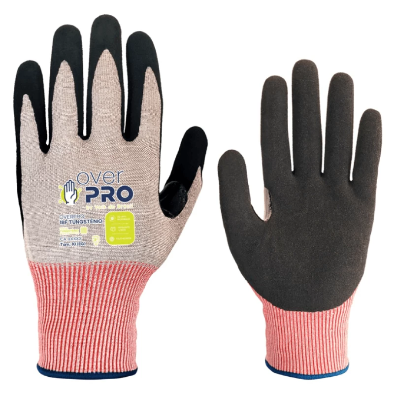 Luva Anticorte de Tungstênio Overpro 18F