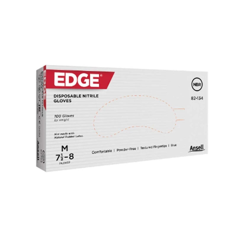 Luvas Nitrílicas Azuis Descartáveis Edge 82-134