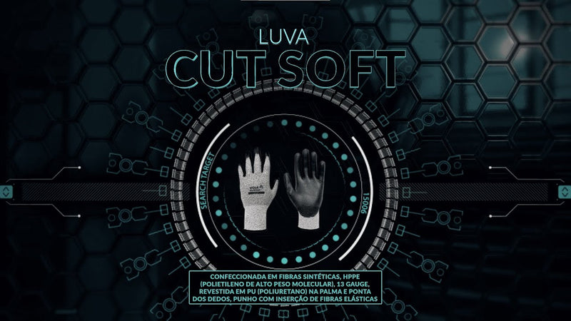 Luva Anticorte Cut Soft Volk