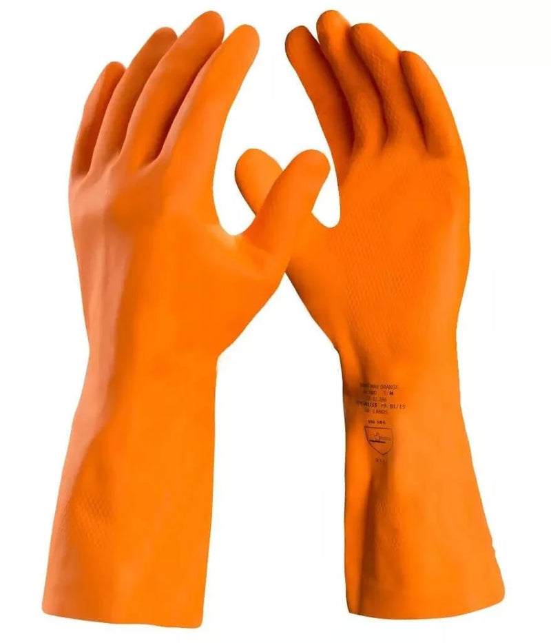 Luva de Látex Reforçada Max Orange DA208D